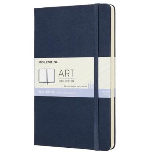 Caderno de Desenho - Azul Safira