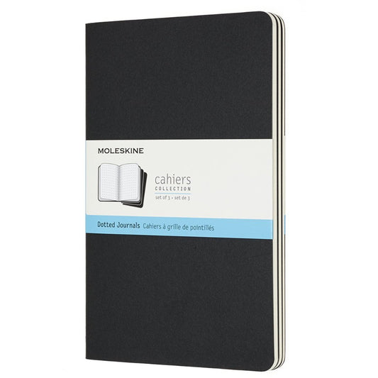 Cahier Preto - Conjunto de 3 cadernos
