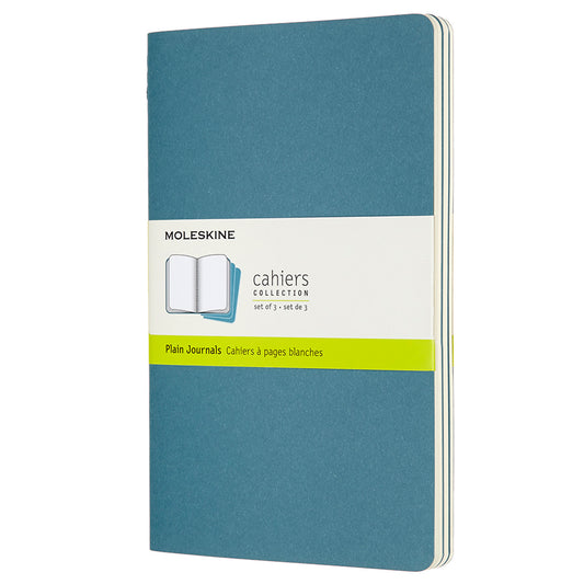 Cahier Azul Vivo - Conjunto de 3 cadernos