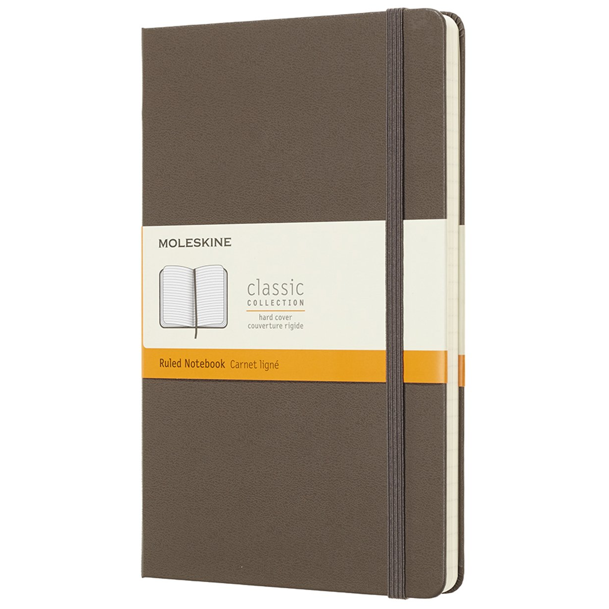 Caderno Clássico Castanho