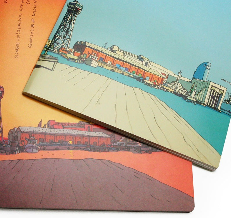 Cahier Cover Art Ricardo Cabral - Conjunto de 2 cadernos