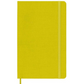 Caderno Clássico Acetinado - Amarelo Feno