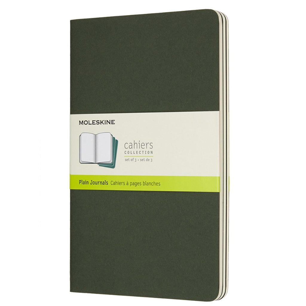Cahier Verde - Conjunto de 3 cadernos